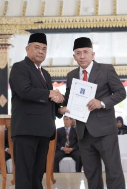 Gantikan Susmiarto, Abu Bakar Resmi Menjadi Sekda Kabupaten Sleman