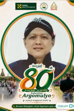 Hari Jadi ke-80 Kalurahan Argomulyo , Lurah Danang Ajak Warga Guyub Rukun Hadapi Tantangan Ekonomi