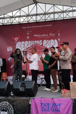 Bupati Sleman Ajak Warga Perkuat Persatuan di Puncak HUT ke-81 RI di Karanggawang